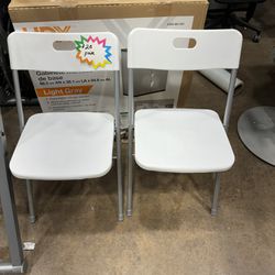 Foldable Patio Chairs (Pair)