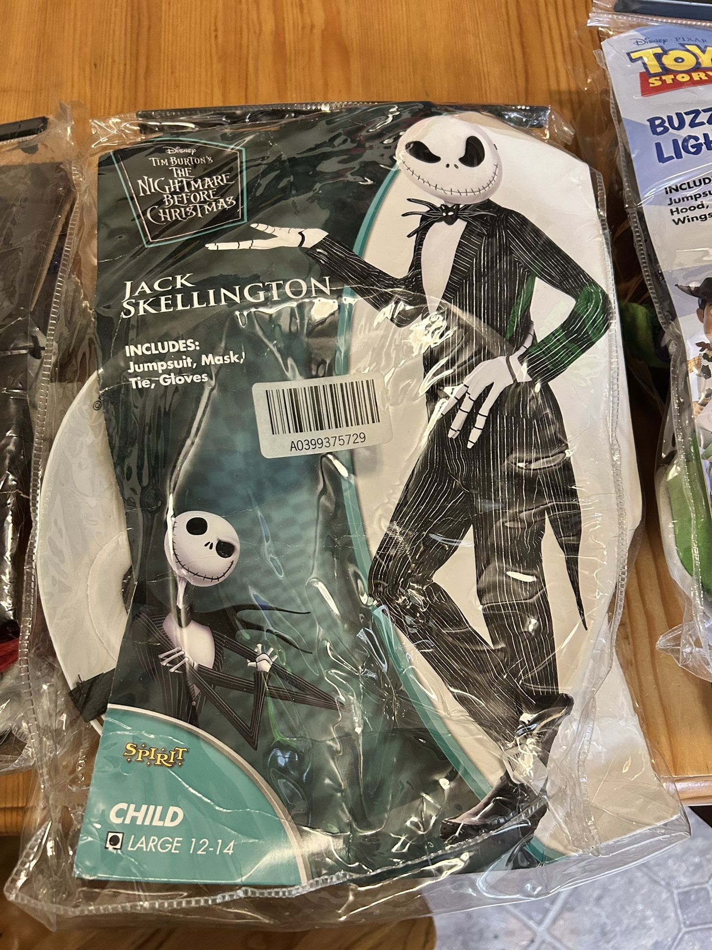 Boys Jack Skellington Costume 
