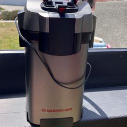 Canister fish tank filter Marineland brand 100gallons