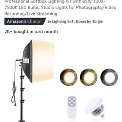 Torjim Photography Lighting Kit