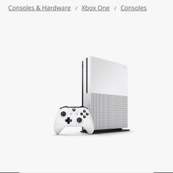 Xbox One With Red Controller 