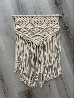 Rattan wall art