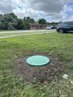 Septic Tank Lid & Riser Install 