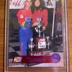 Jeff Gordon 1995 Winston Cup Champion Trading Card 