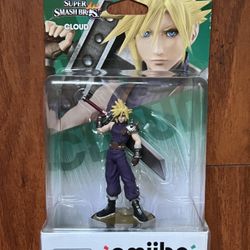 NEW Amiibo - Cloud - Super Smash Bros
