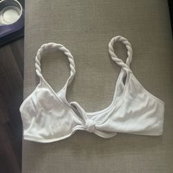 Urban Outfitters White Bikini Top