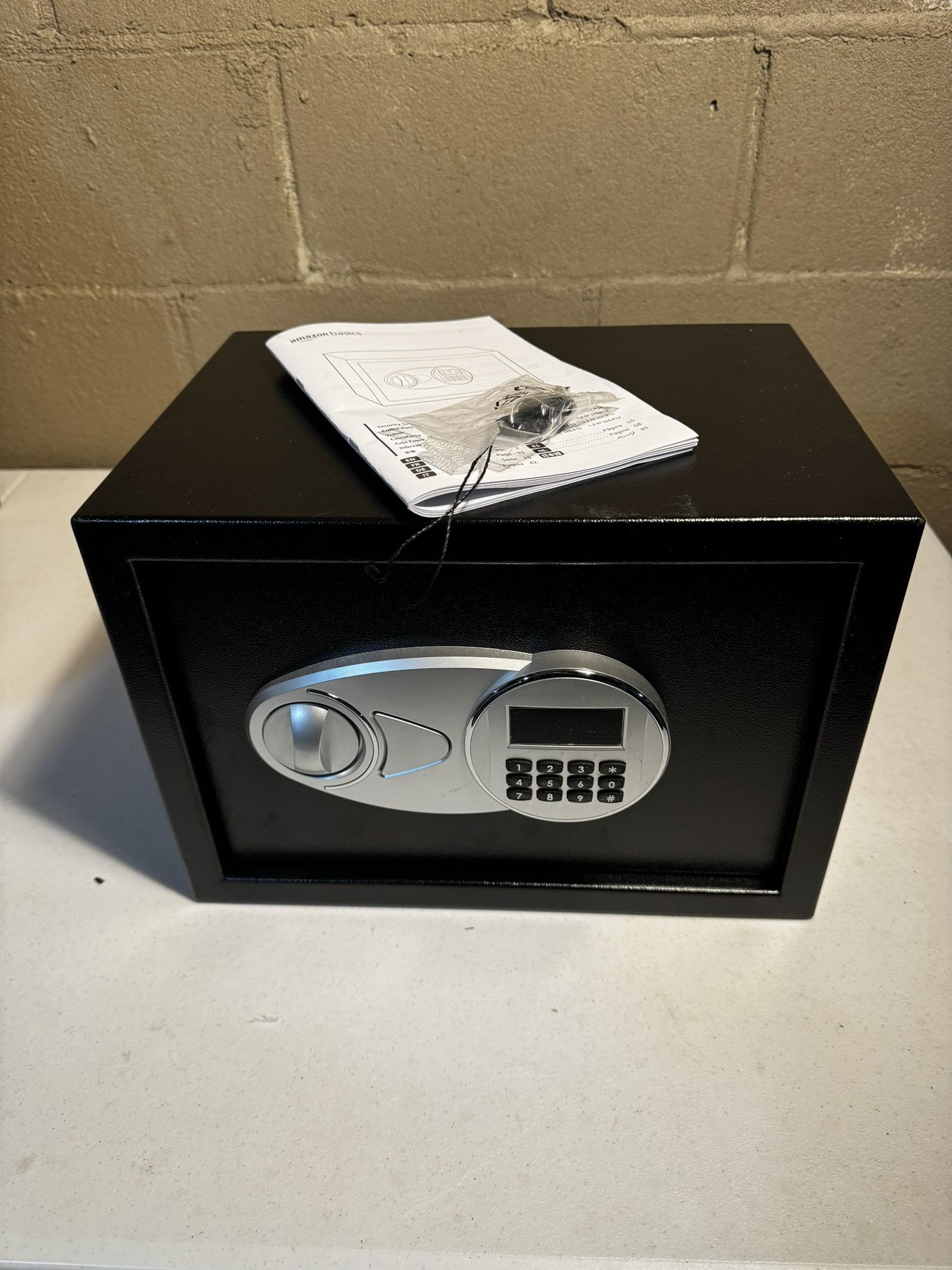 New Amazon Basics Electronic Safe - 0.5 Cubic Ft - $40 OBO