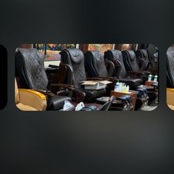 Beautiful Pedicure Chairs And Esthetics Equipment