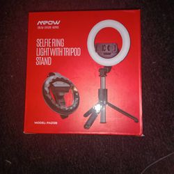 Selfie Ring Light With Tripod Stand 