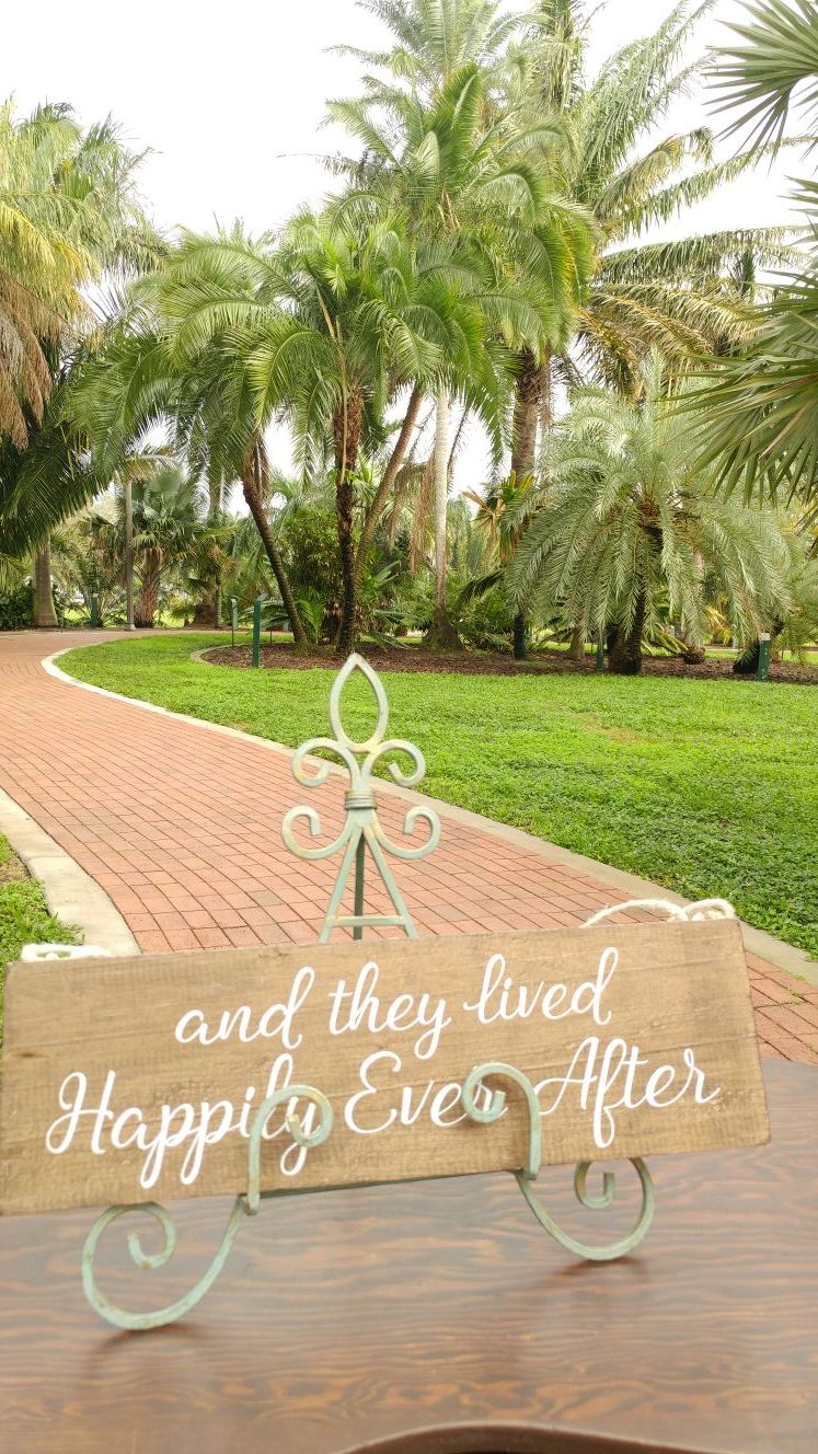 Nice Decor Wedding Sign New 18"Long 6" Height