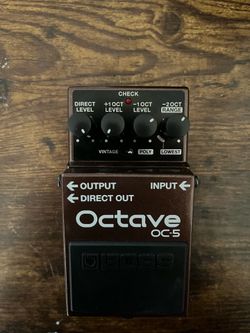 BOSS Octave Pedal