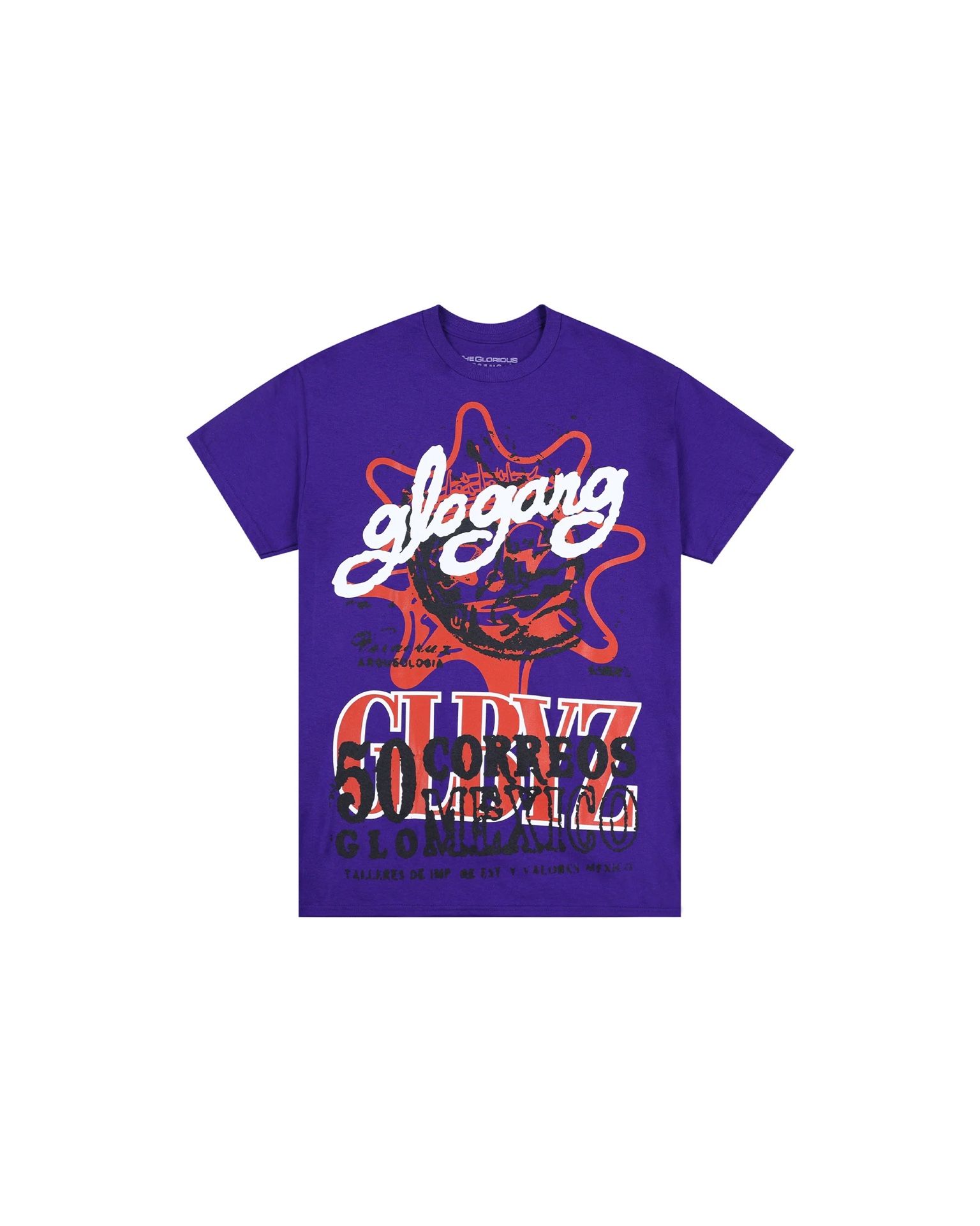 Glo MX Stamp Tee (Purple) | Size Large (Brand New Still In Bag)