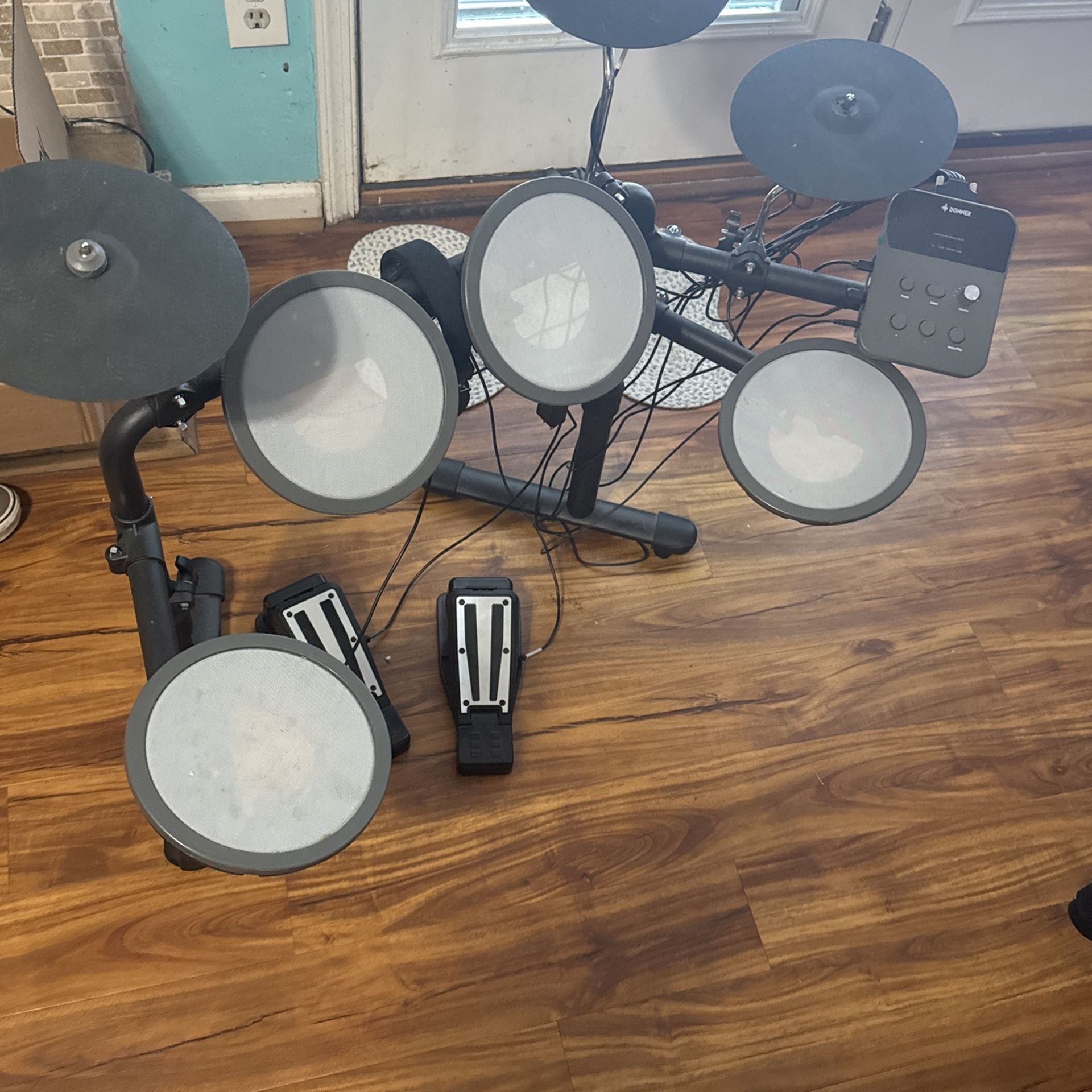 Electric Drum Set And Seat