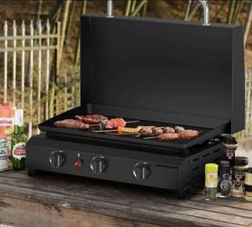 Outdoor 3-Burner griddle