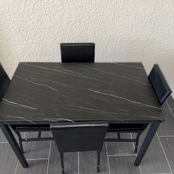 Black Dining Room Set