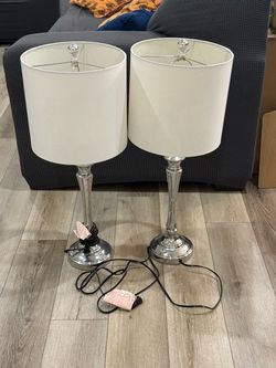 2 Table lamps