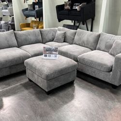 Light Grey Sectional Sofa