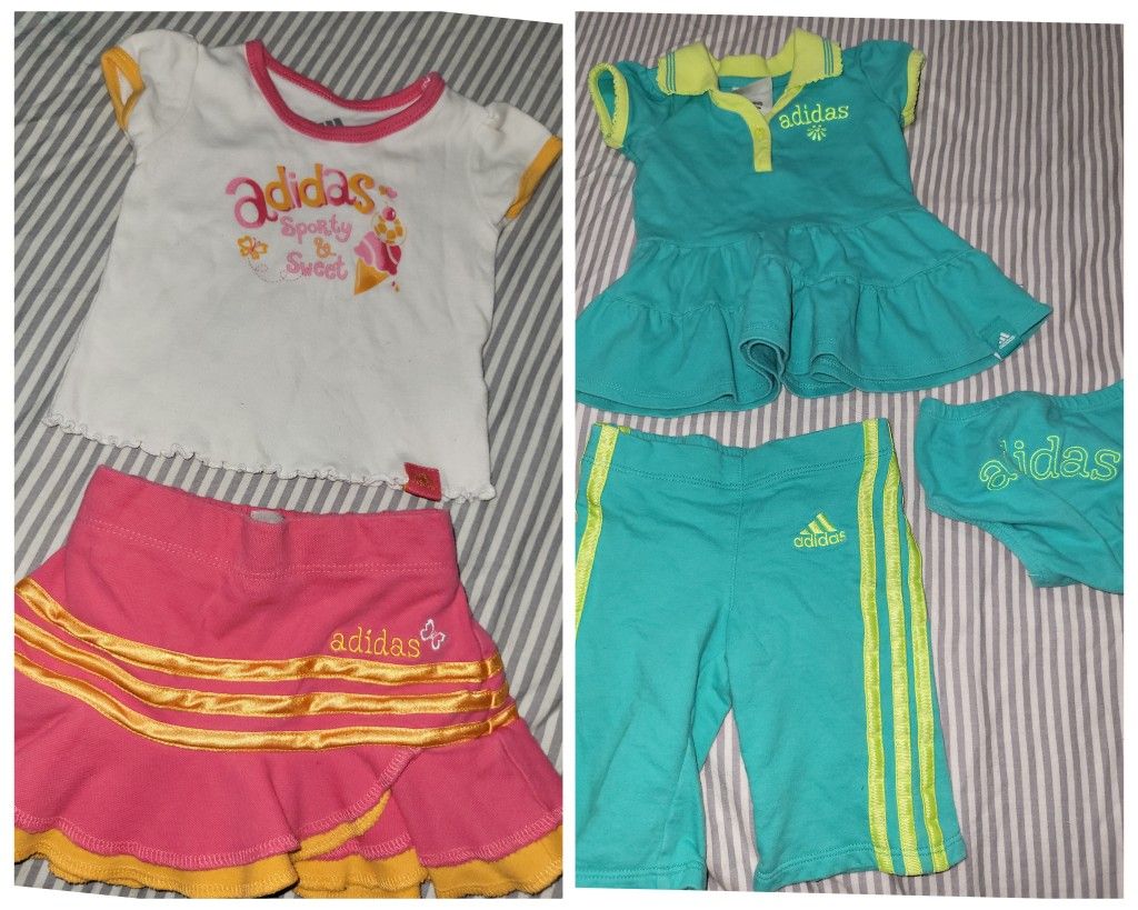 ADIDAS baby Girl 6 Month Sets