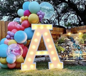 Custom Celebration LETTERS 