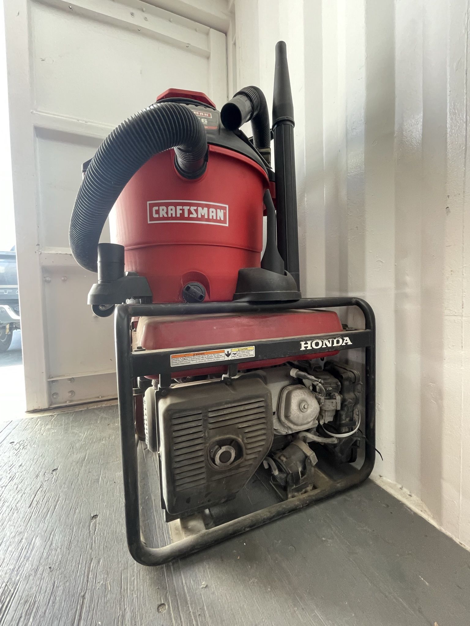 2x Honda EBX5000X Generator