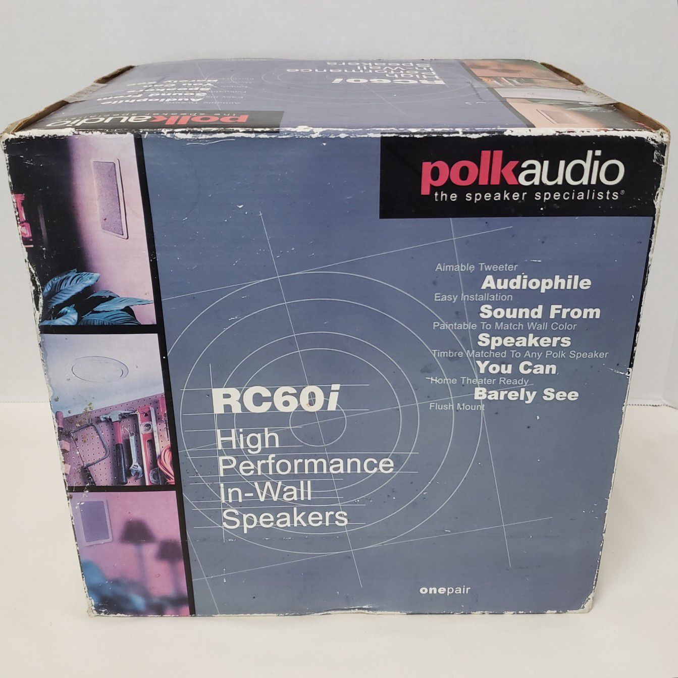 Polk Audio RC60i High Performance In-Wall Speakers
