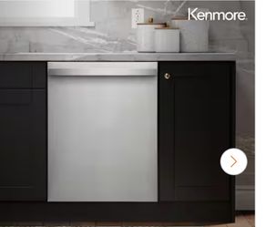 Kenmore Elite Standard Built-In Stainless Steel Dishwasher