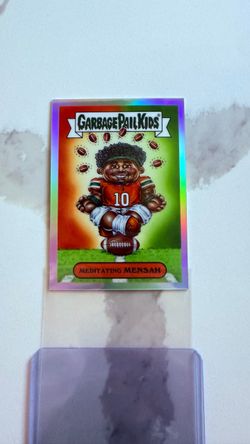 Garbage Pail Kids Meditating Mensah Chrome Card