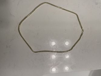 14k Hollow Chain From Turkey