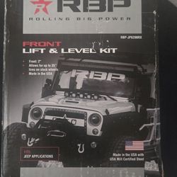 Jeep Front Lift and level kit