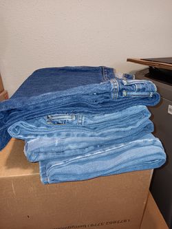4 pairs of big men pants 56x32