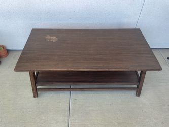 Wood Coffee Table