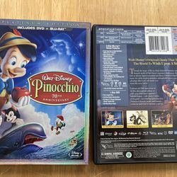 Pinocchio Platinum Edition DVD+BLU-RAY
