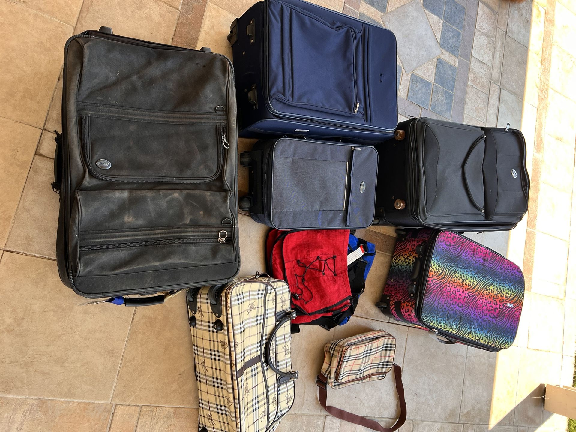 Rolling Luggage Duffle Bags Bundle