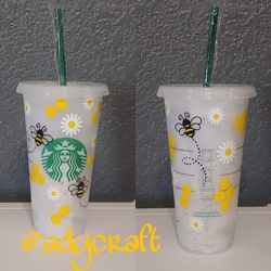 Bee Starbucks Cup 