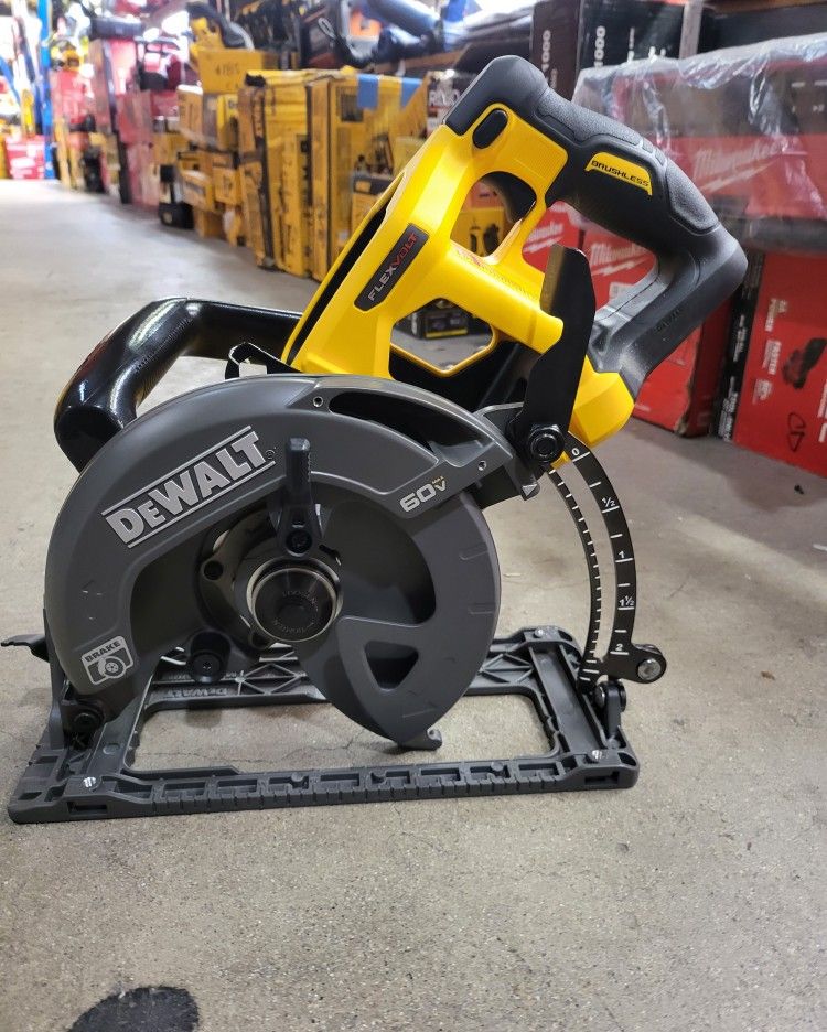 Dewalt 60v Cordless Worm Drive Flex Volt $320
