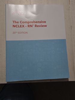 New nclex rn 20th edition