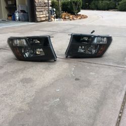 Dodge Ram 09-18 Headlights Right And Left 