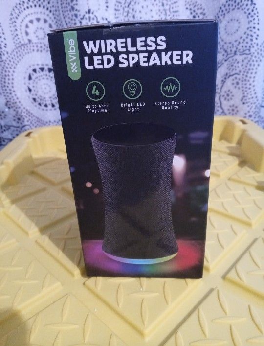 Wireless LED Glow Bluetooth Speaker
