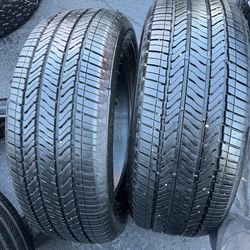 2 tires 255-60-19 Bridgestone Good Condition $160 For Both Mounted and Balanced