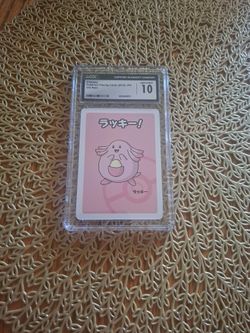 Pokemon 2019 Chansey Japanese Old Maid CGC Mint 10 Trading Card Game 