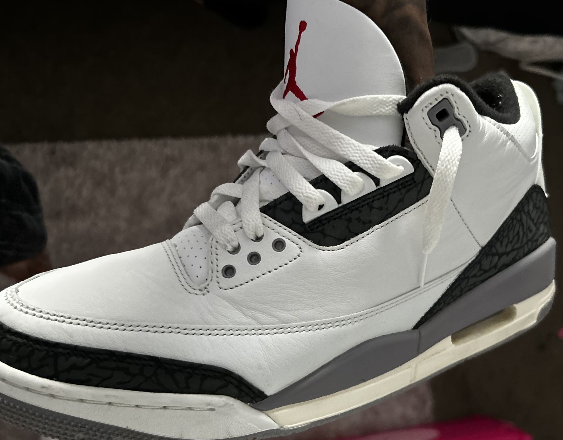 Jordan 3 Sz 10 100$