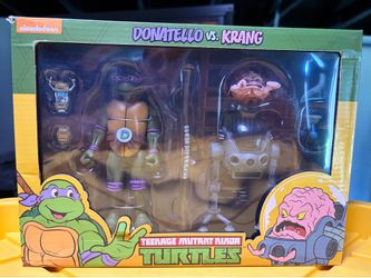 NECA Donatello vs Krang