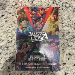 DC Comics Justice League Heroic Vault 10-Book Collector's Set
