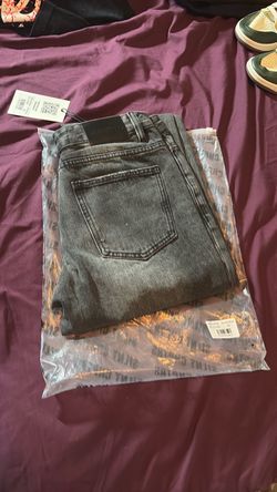 30 men’s silent chpters jeans dark black / grey wash