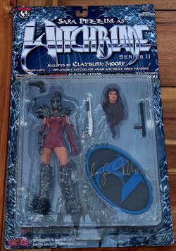 1999 Sara Pezzini as Witchblade Series II Action Figure *Signed by Clayburn Moore*