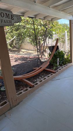 WOOD Heavy duty hammock STAND