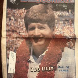 Dallas Cowboys Official Weekly Feb. ‘80