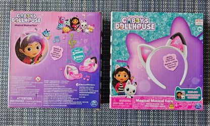 GABBY’S DOLLHOUSE Interactive Magical cat Light Up Musical Ears headband