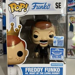 Funko Pop Fundays 2025 Freddy Funko As Night Of The Living Dummy 