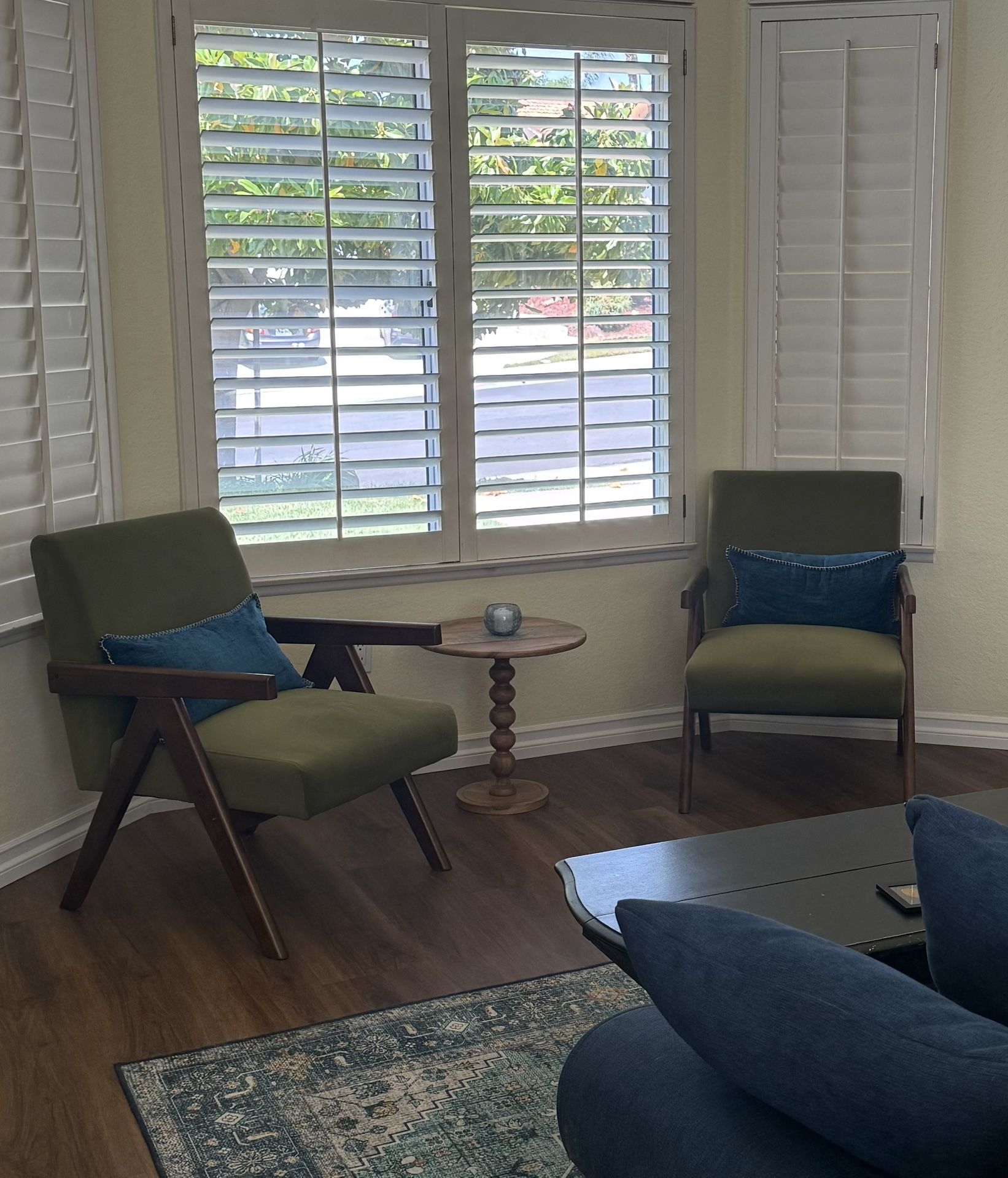 Upholstered Armchairs - Set of 2